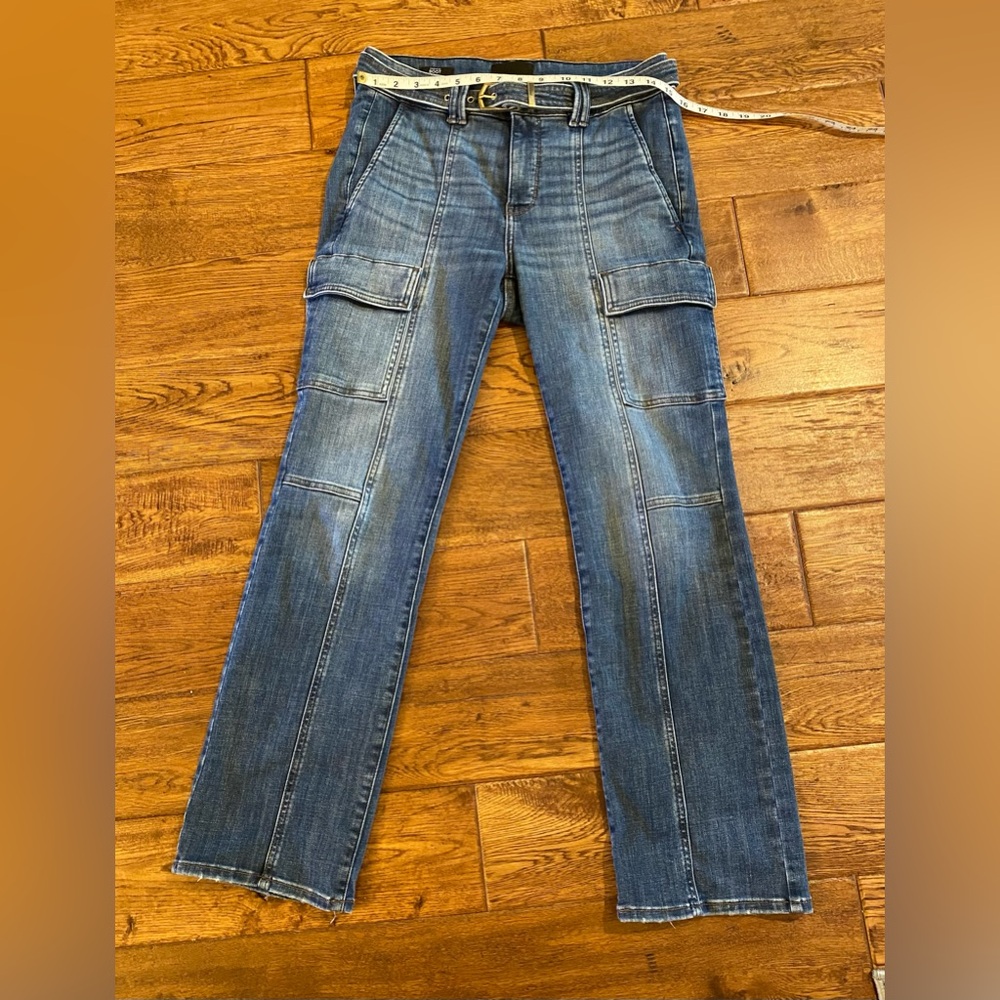 White House Black Market trouser CARGO jeans in Curvy 4